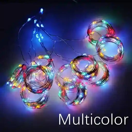 3M Fairy Twinkle Lights 300 LED Curtain USB