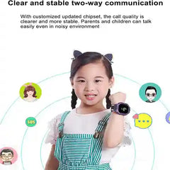 BABBAK'S LTD KGG Q19 Kids Smart Watch – GPS LBS Tracker with SOS, 2G Calling & Camera