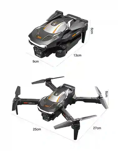 BABBAK’S LTD New A88 8K GPS Dual Camera Drone – 5G Obstacle Avoidance, 50X Zoom, Brushless Motor, 48-Min Flight