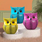 Owl Decor Resin Statue Sculpture Tabletop | BABBAK'S LTD
