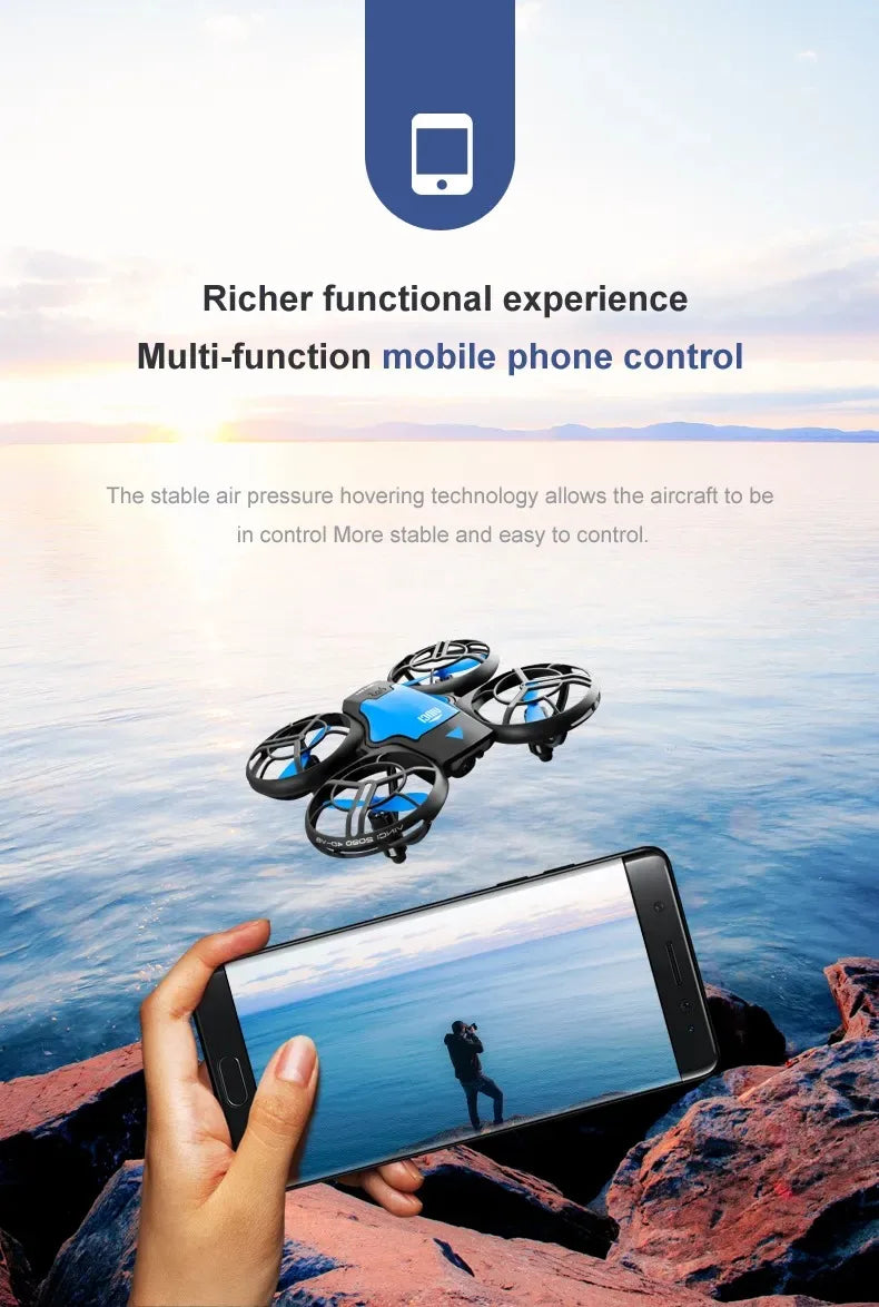BABBAK'S LTD JIMITU V8 1080p FHD Camera Drone – Brushless Motor, App Control, Long Flight Time (0.3kg)