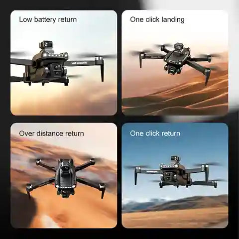 BABBAK'S LTD Xiaomi V198GPS Drone – Foldable 8K HD Camera GPS Quadcopter with Obstacle Avoidance