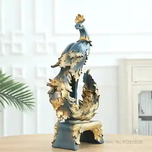BABBAK'S LTD American Style Resin Animal Figurine – Decorative Home & Office Sculpture