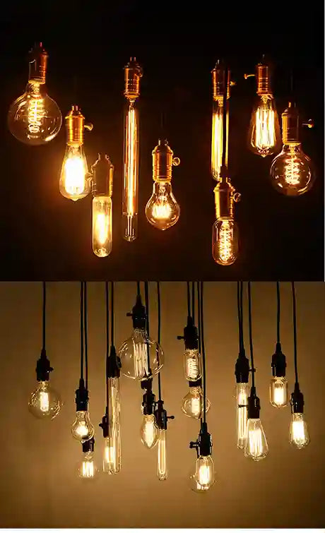 BABBAK'S LTD Vintage Edison LED Bulb – Retro E27 40W Warm Light Home & Café Lighting