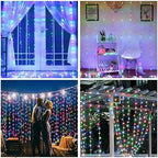 3M Fairy Twinkle Lights 300 LED Curtain USB