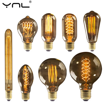 BABBAK'S LTD Vintage Edison LED Bulb – Retro E27 40W Warm Light Home & Café Lighting