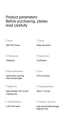 BABBAK’S LTD New A88 8K GPS Dual Camera Drone – 5G Obstacle Avoidance, 50X Zoom, Brushless Motor, 48-Min Flight