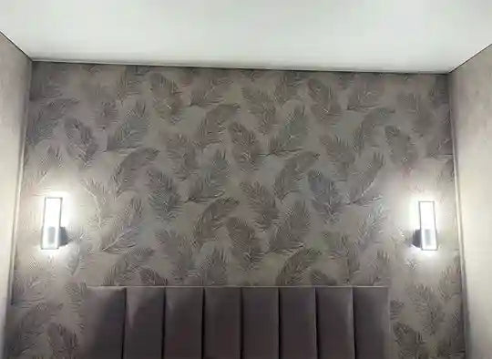 BABBAK'S LTD DUTRIEUX Modern Wall Lamp – LED Wall Lighting, Black/Gold/White, Metal & Acrylic, Stylish Home Decor