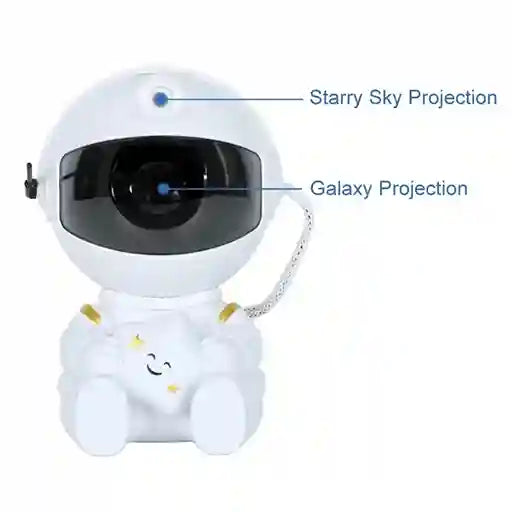 BABBAK'S LTD Galaxy Star Projector Night Light – Astronaut Nebula Ceiling Lamp for Bedroom & Home Decor