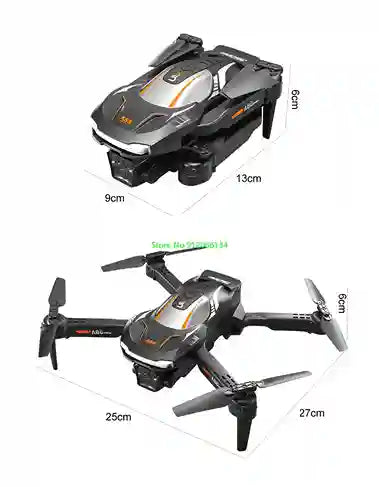 BABBAK'S LTD Tccicadas A808 – 8K UHD Foldable Beginner-Friendly Drone