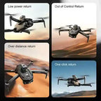 BABBAK'S LTD V168 8K Triple Camera Drone – GPS, Brushless Motors & 4-Way Obstacle Avoidance