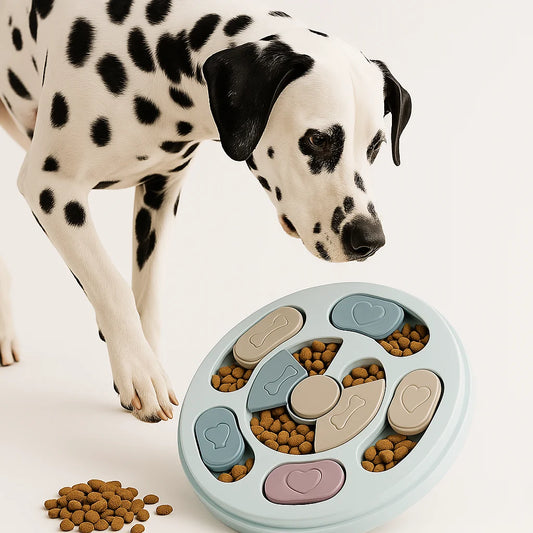 BABBAK'S LTD Interactive Pet Slow Feeder Toy – Boredom Relief Food Puzzle for Dogs & Cats
