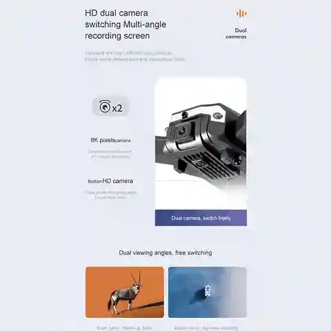 BABBAK'S LTD MIJIA G6 Pro Drone – 8K UHD Camera, 50x Zoom & Omnidirectional Obstacle Avoidance