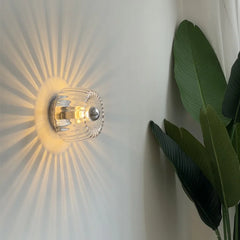 BABBAK'S LTD Black & Gold Wall Lamp – Double Light E27 LED Classic Wall Sconce