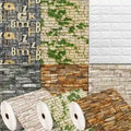 BABBAK'S LTD 3D Self‑Adhesive Brick Wallpaper – Waterproof Wall Stickers for Home Decoration