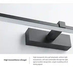 BABBAK’S LTD DAMIASMIL Modern LED Bathroom Mirror Lamp – Wall Mounted, Aluminum, Black/Ivory, Energy-Efficient Lighting