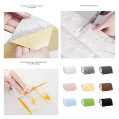 BABBAK'S LTD Retro 3D Brick Wall Sticker – Self-Adhesive Waterproof PVC Wallpaper 70cm x 2m