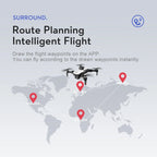 BABBAK'S LTD S2S 8K Professional Photography Drone – Dual Camera, Brushless Motors & Obstacle Avoidance