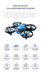 BABBAK'S LTD JIMITU V8 1080p FHD Camera Drone – Brushless Motor, App Control, Long Flight Time (0.3kg)