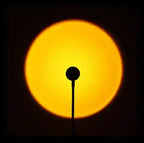 BABBAK'S LTD Mini RGB Sunset Projection Lamp – USB Atmosphere Night Light for Bedroom & Photography