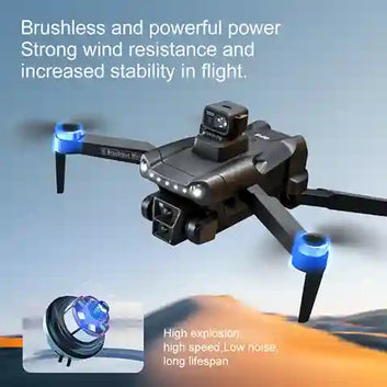 BABBAK'S LTD Xiaomi V198GPS Drone – Foldable 8K HD Camera GPS Quadcopter with Obstacle Avoidance