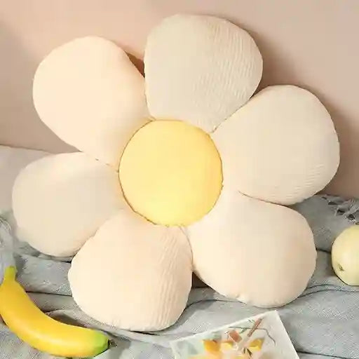 BABBAK'S LTD Colorful Flower Plush Pillow – Soft Cotton Cushion for Home Decor & Gifts (35cm)