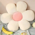 BABBAK'S LTD Colorful Flower Plush Pillow – Soft Cotton Cushion for Home Decor & Gifts (35cm)