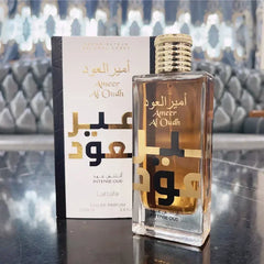 BABBAK'S LTD Eelhoe Ameer Al Oudh Intense Oud Perfume 100ml – Long Lasting Unisex Luxury Fragrance