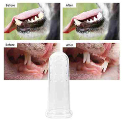 BABBAK'S LTD Pet Silicone Finger Toothbrush – Gentle Cat & Dog Teeth Cleaning Tool