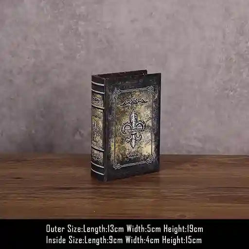 Decorative Wooden Fake Book Storage Box | BABBAK'S LTD