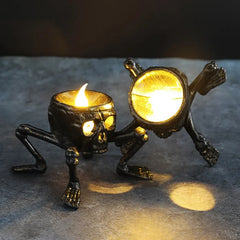 Creepy Glow Candle Decor
