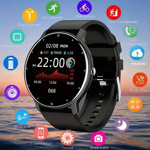 BABBAK'S LTD LIGE Smart Band Watch – Xiaomi Compatible Fitness Tracker with Heart Rate & Sleep Monitoring