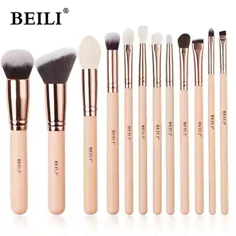 Pink Makeup Brush Set Professional 25 to 28 Piece, BABBAK'S LTD