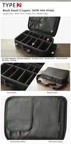 Travel Makeup Organizer Case, BABBAK'S LTD