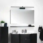 BABBAK’S LTD DAMIASMIL Modern LED Bathroom Mirror Lamp – Wall Mounted, Aluminum, Black/Ivory, Energy-Efficient Lighting