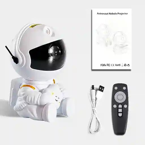 BABBAK'S LTD Galaxy Star Projector Night Light – Astronaut Nebula Ceiling Lamp for Bedroom & Home Decor