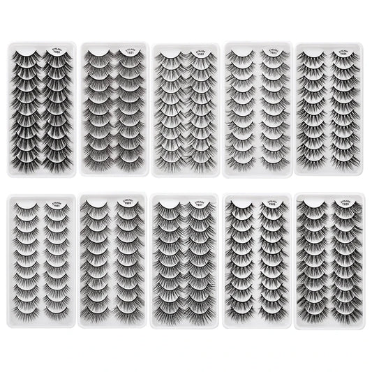Fluffy, Wispy, Natural Lashes