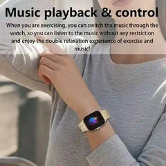 BABBAK'S LTD LAXASFIT 2025 Smart Watch with Bluetooth Calling – Fitness & Health Tracker for Men & Women