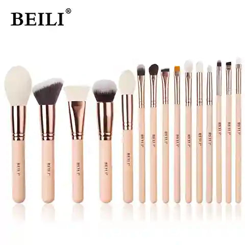 Pink Makeup Brush Set Professional 25 to 28 Piece, BABBAK'S LTD