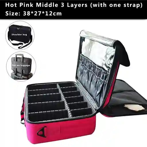 Travel Makeup Organizer Case, BABBAK'S LTD