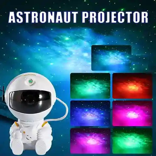 BABBAK'S LTD Galaxy Star Projector Night Light – Astronaut Nebula Ceiling Lamp for Bedroom & Home Decor