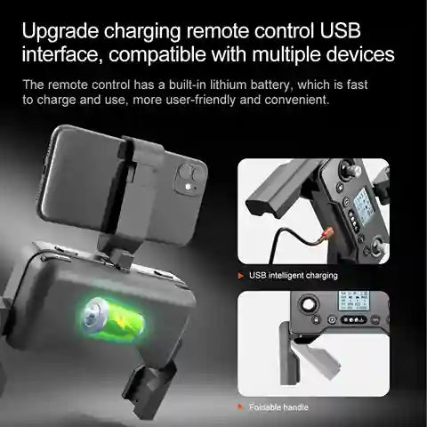 BABBAK'S LTD Xiaomi V198GPS Drone – Foldable 8K HD Camera GPS Quadcopter with Obstacle Avoidance