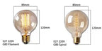 BABBAK'S LTD Vintage Edison LED Bulb – Retro E27 40W Warm Light Home & Café Lighting