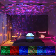 BABBAK’S LTD | Projection Lamp Night Light – LED Star Projector with Remote Control