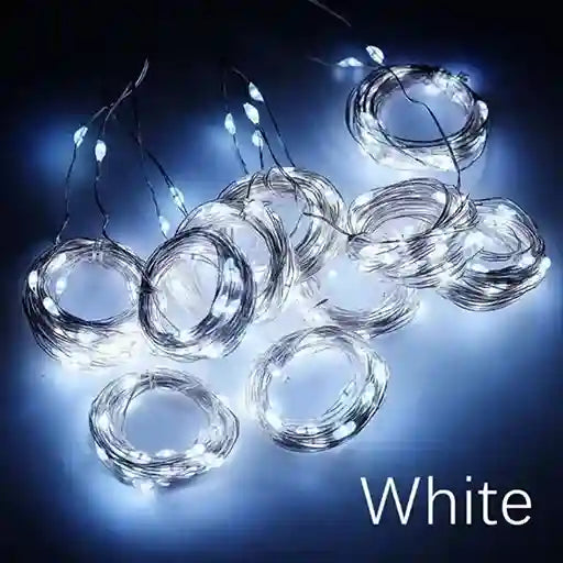 3M Fairy Twinkle Lights 300 LED Curtain USB