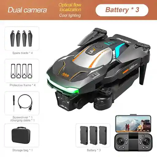 BABBAK'S LTD Tccicadas A808 – 8K UHD Foldable Beginner-Friendly Drone