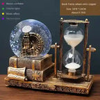 Sand Timer Hourglass Table Decor Gold | BABBAK'S LTD