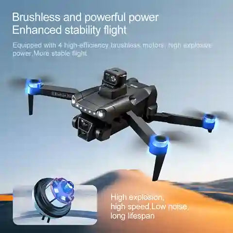 BABBAK'S LTD Xiaomi V198GPS Drone – Foldable 8K HD Camera GPS Quadcopter with Obstacle Avoidance