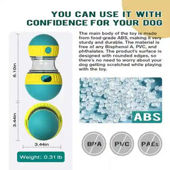 BABBAK'S LTD Interactive Dog Treat Dispenser Toy – Adjustable Slow Feeder & Training Food Puzzle for Dogs & Cats