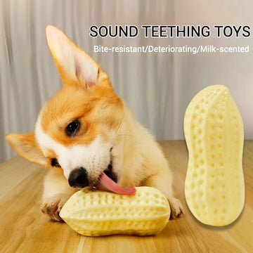 BABBAK'S LTD Rubber Squeaky Dog Toy – Durable Sound‑Making Chew Toy for Pets